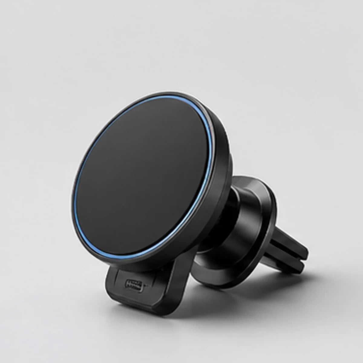 Noviquieo MagDock Vent Mount in Noviquieo graphite tech product photography