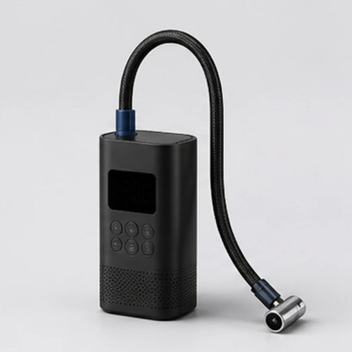 Noviquieo AirPulse Portable Inflator in Noviquieo graphite tech product photography