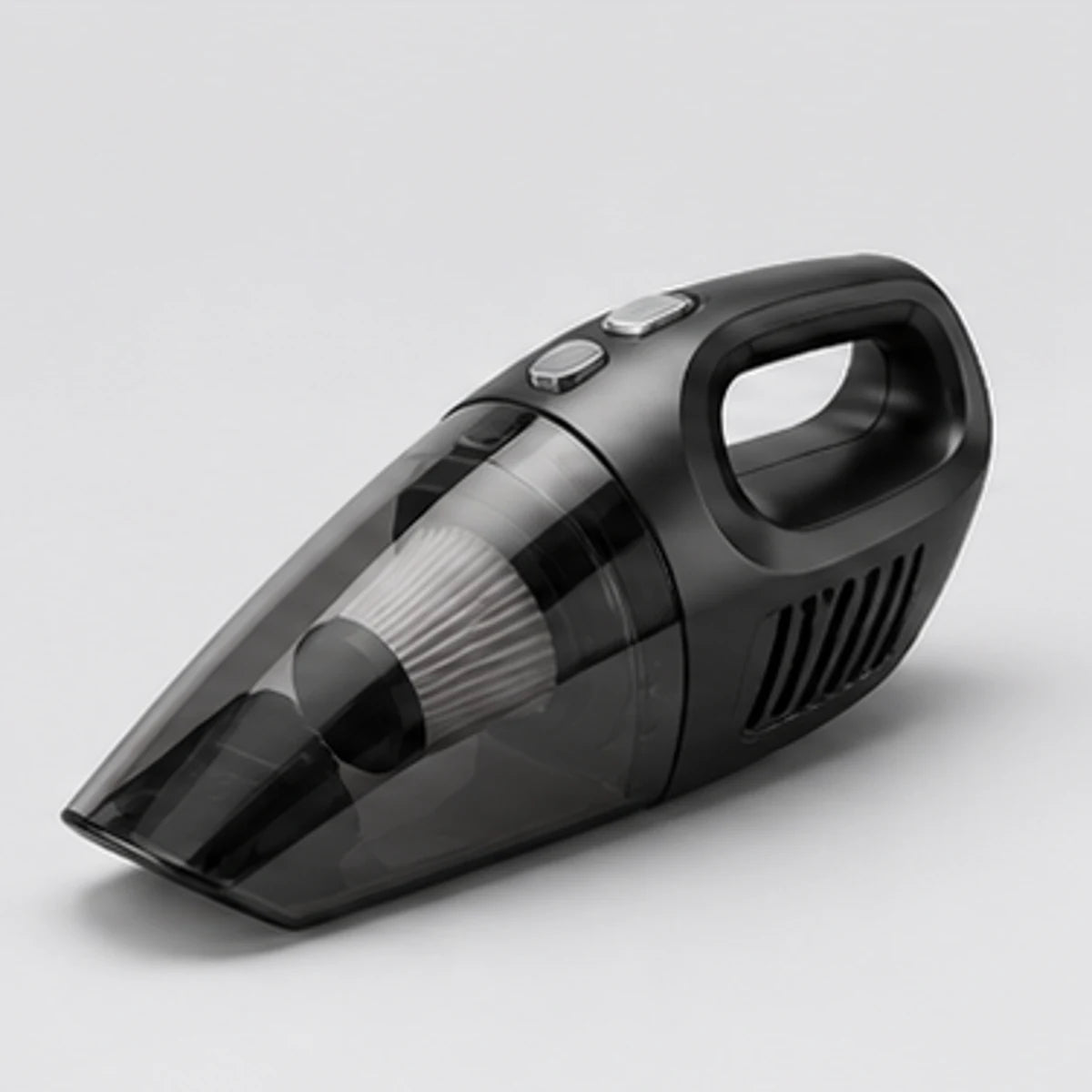 Noviquieo SwiftClean Handheld Vacuum in Noviquieo graphite tech product photography